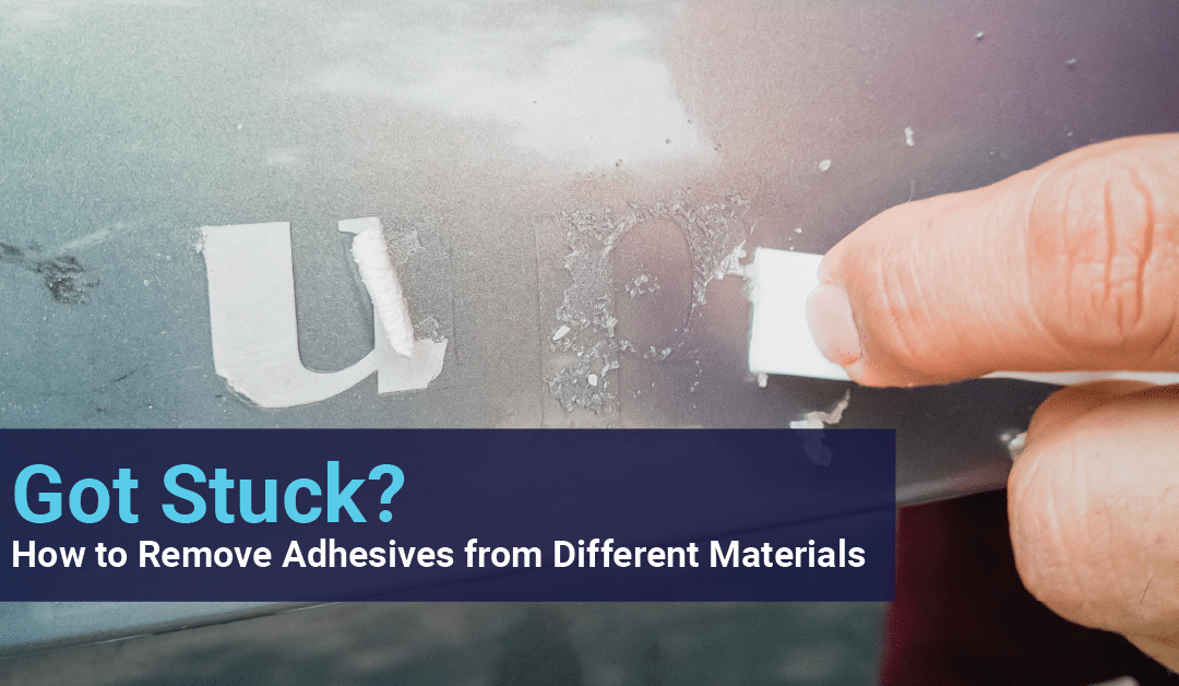 Got Stuck? How to Remove Adhesives From Different Materials